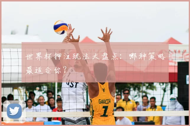 世界杯押注玩法大盘点：哪种策略最适合你？